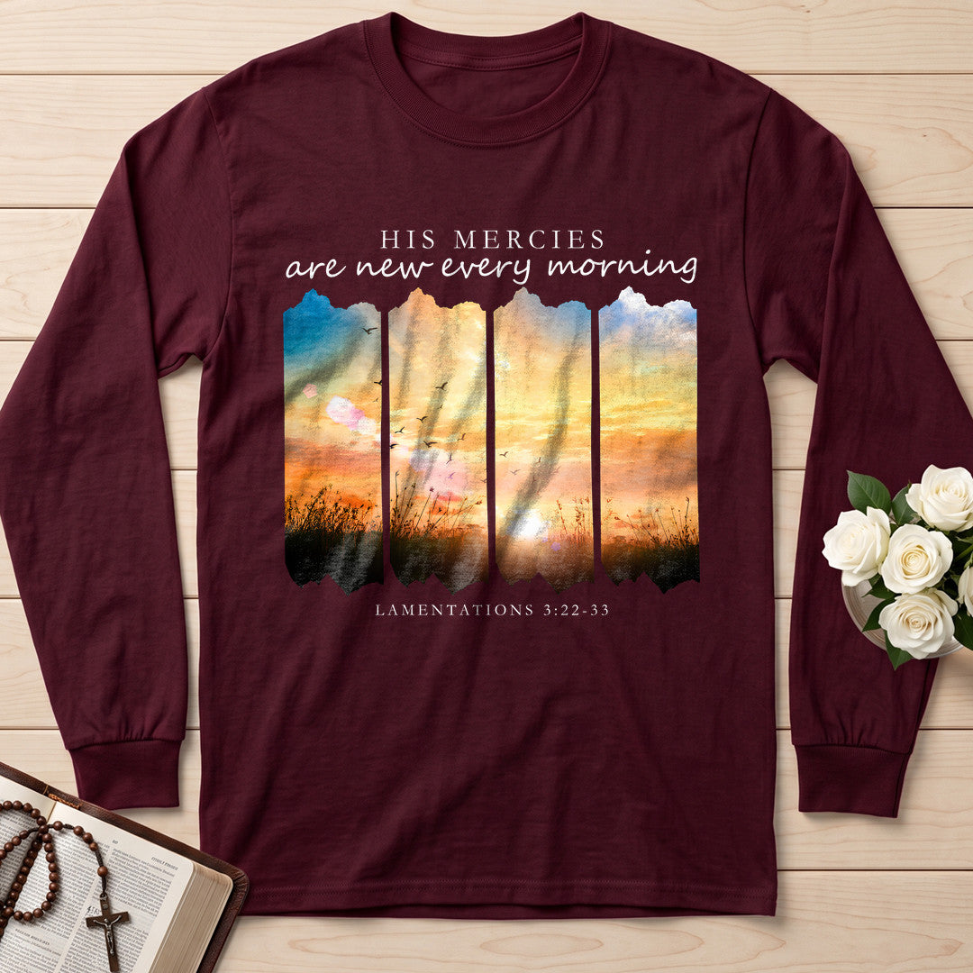 His Mercies Are New Every Morning Lamentations 3.22-33 18