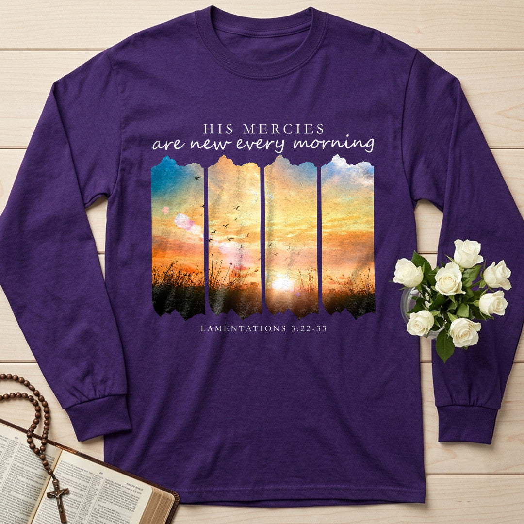 His Mercies Are New Every Morning Lamentations 3.22-33 18