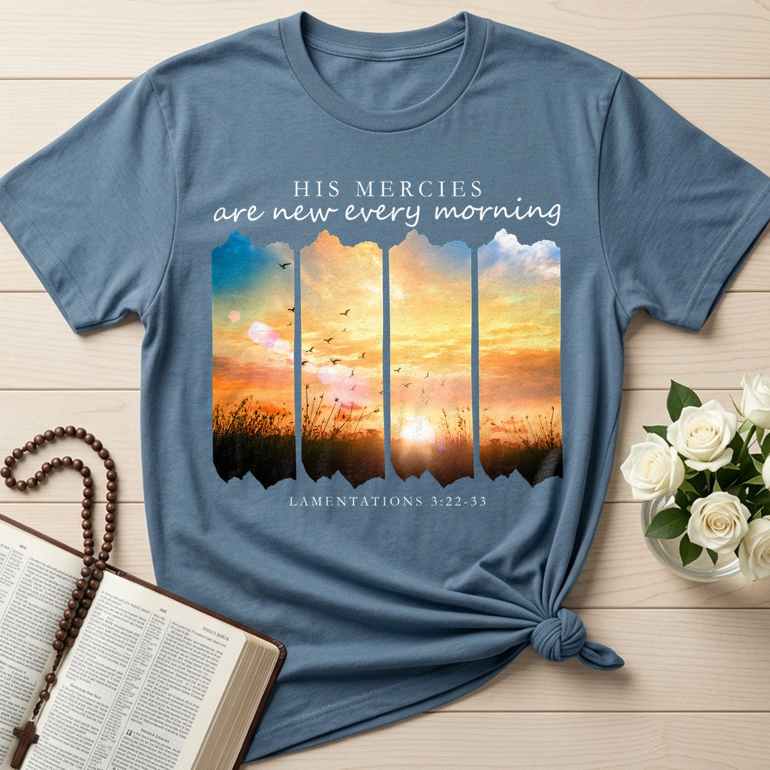 His Mercies Are New Every Morning Lamentations 3.22-33 18