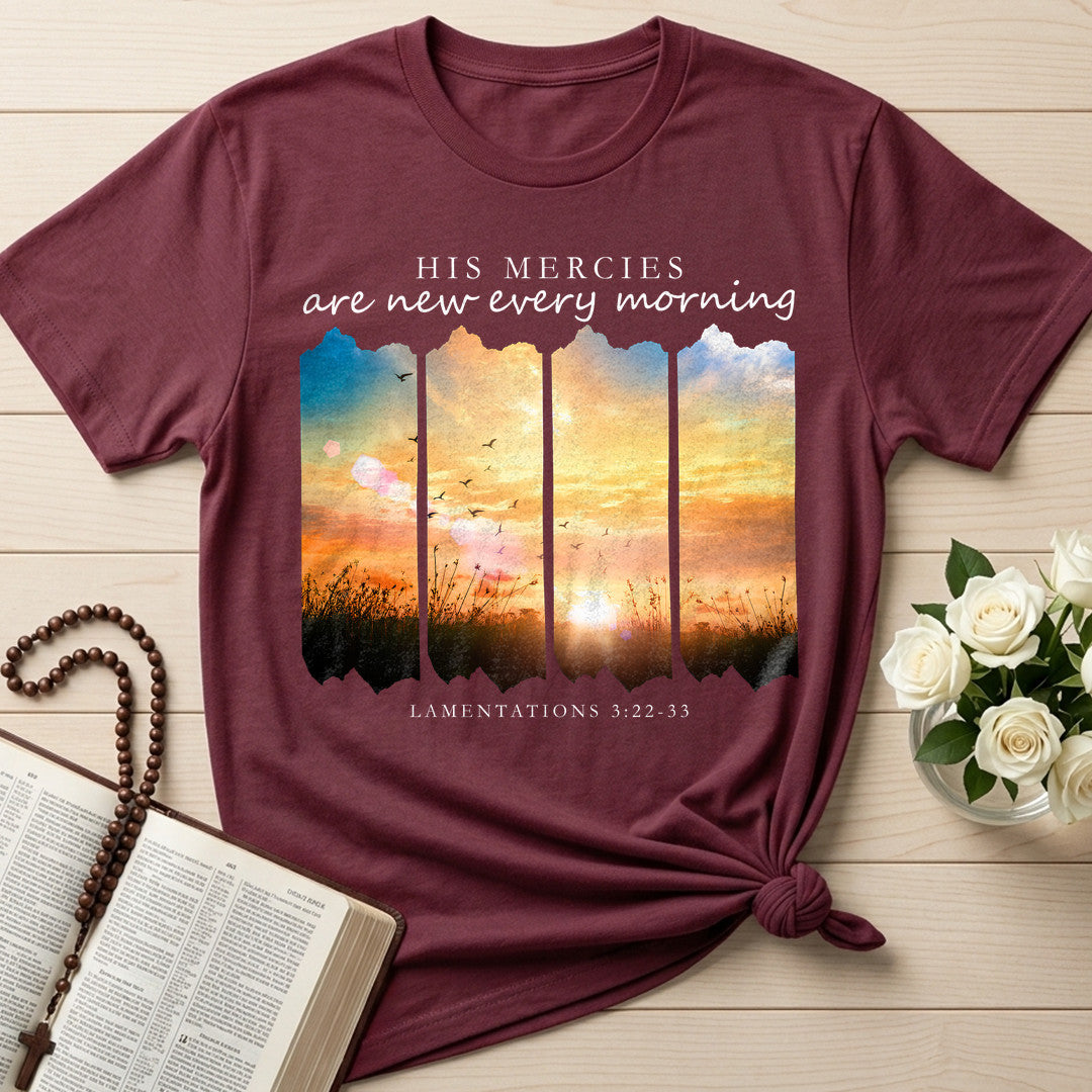 His Mercies Are New Every Morning Lamentations 3.22-33 18