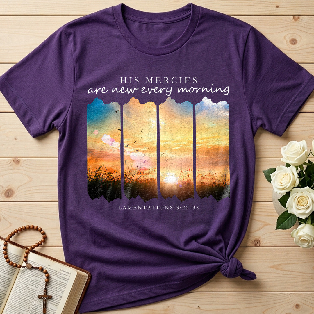 His Mercies Are New Every Morning Lamentations 3.22-33 18