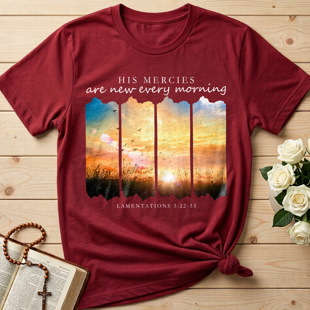 His Mercies Are New Every Morning Lamentations 3.22-33 18