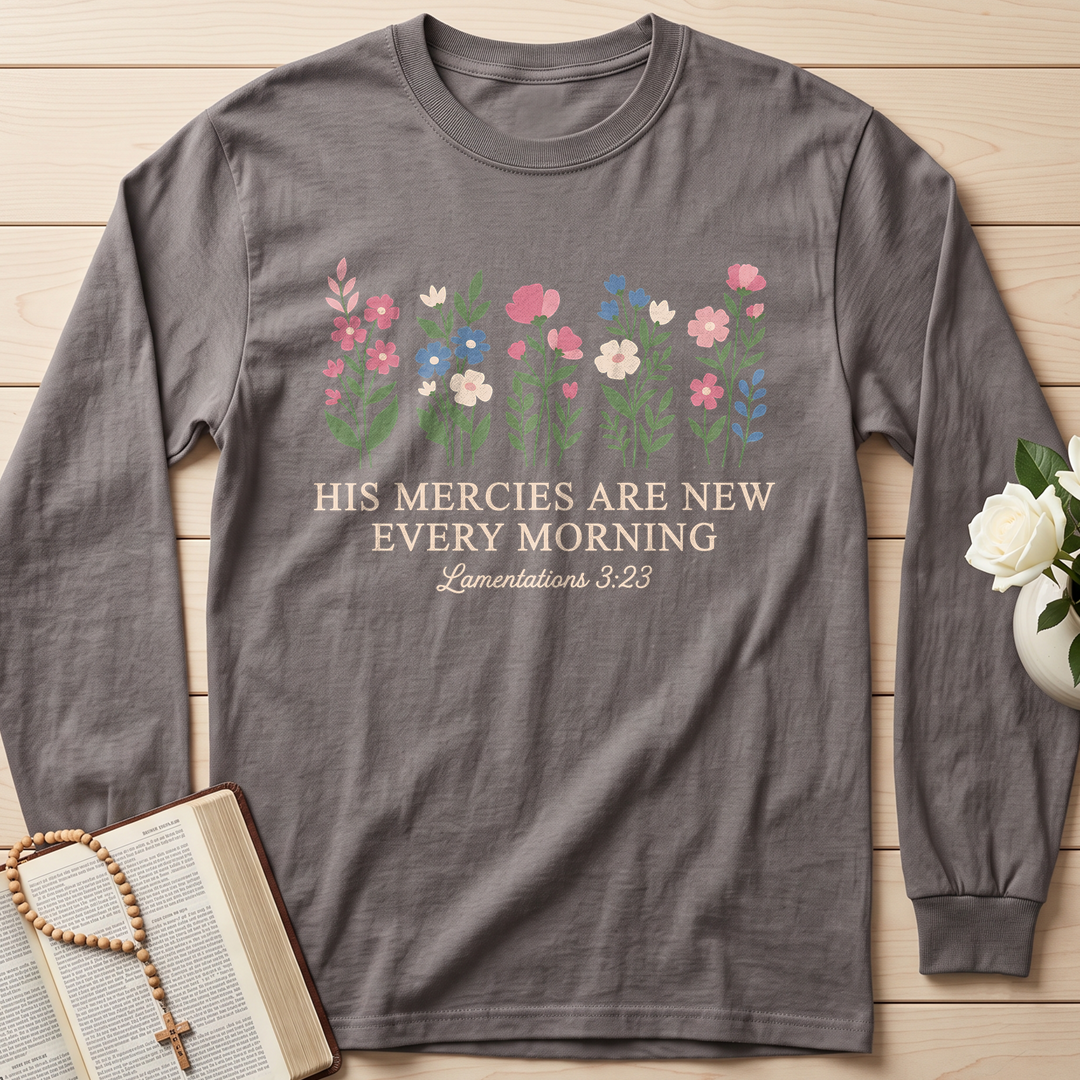 His Mercies Are New Every Morning Lamentations 3.23 08