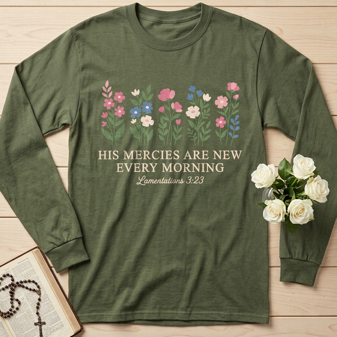 His Mercies Are New Every Morning Lamentations 3.23 08