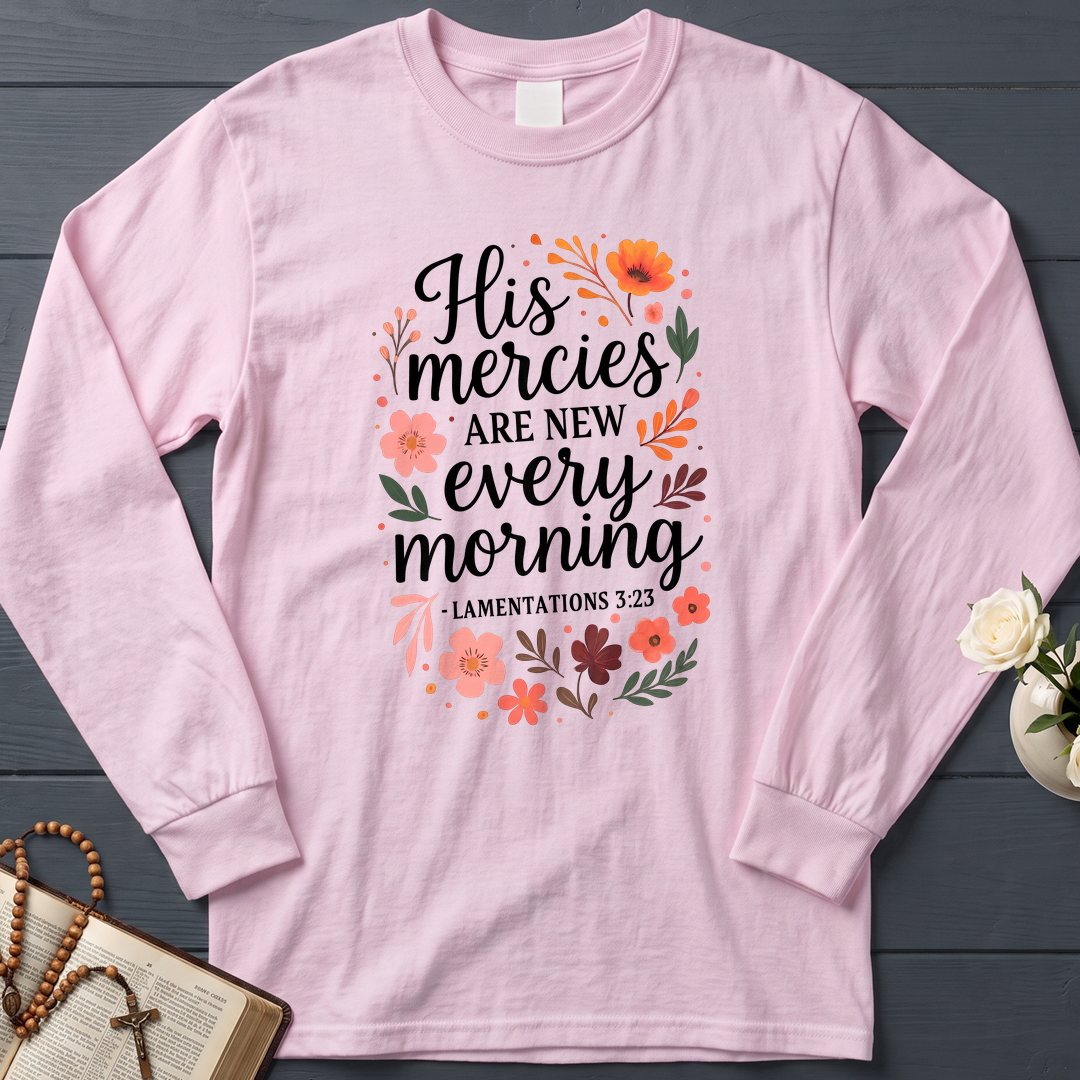 His Mercies Are New Every Morning Lamentations 3.23 10