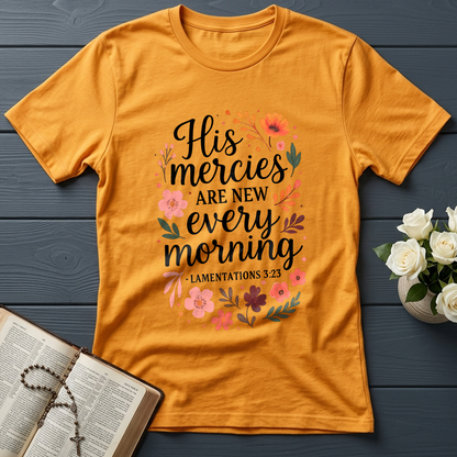His Mercies Are New Every Morning Lamentations 3.23 10