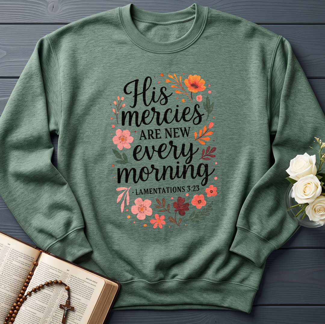 His Mercies Are New Every Morning Lamentations 3.23 10