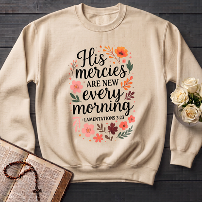 His Mercies Are New Every Morning Lamentations 3.23 10
