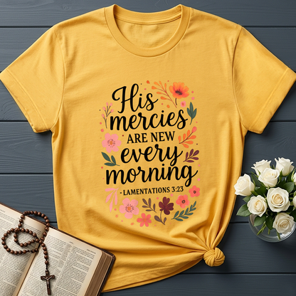 His Mercies Are New Every Morning Lamentations 3.23 10