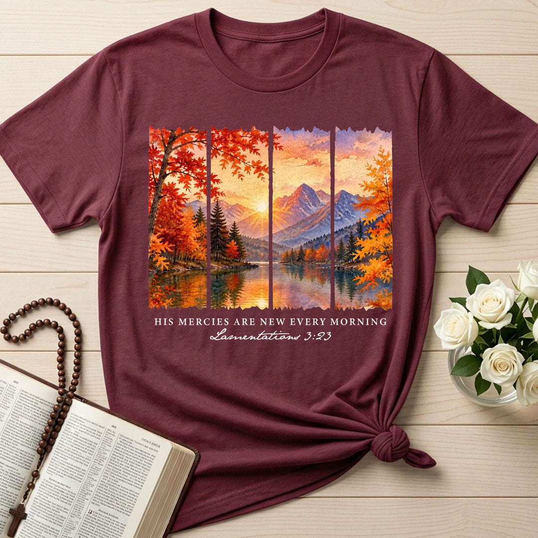 His Mercies Are New Every Morning Lamentations 3.23 20