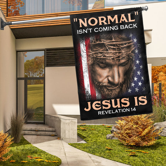 Jesus Flag Normal Isn't Coming Back Jesus Is Flag