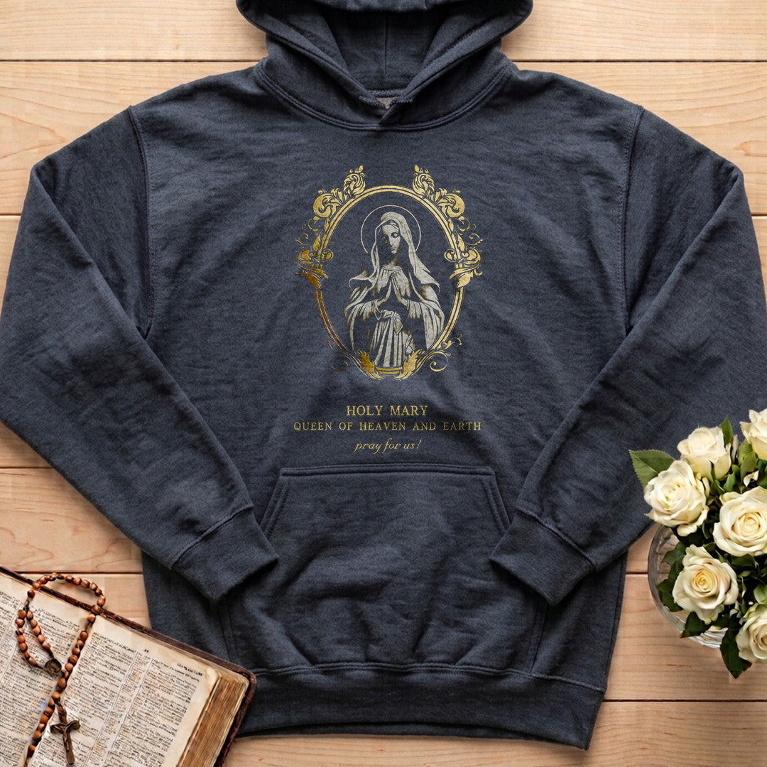 Holy Mary Queen Of Heaven And Earth Pray For Us 01