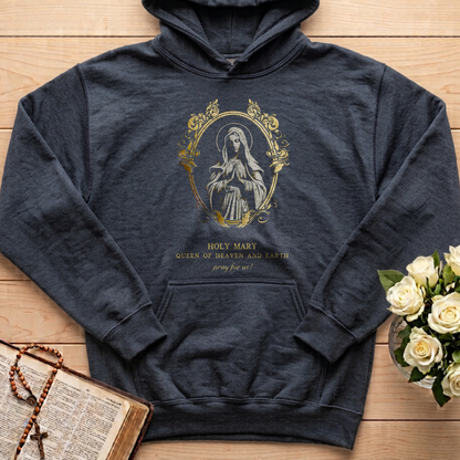 Holy Mary Queen Of Heaven And Earth Pray For Us 01