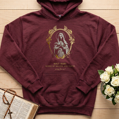 Holy Mary Queen Of Heaven And Earth Pray For Us 01