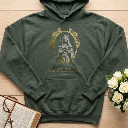Holy Mary Queen Of Heaven And Earth Pray For Us 01