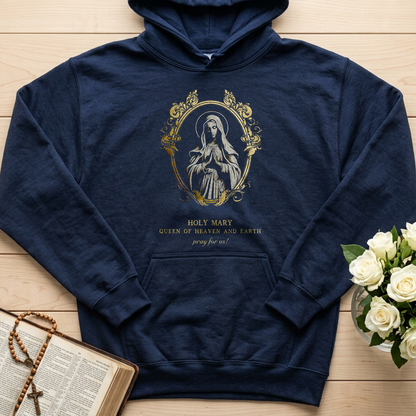 Holy Mary Queen Of Heaven And Earth Pray For Us 01