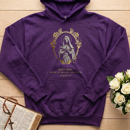 Holy Mary Queen Of Heaven And Earth Pray For Us 01