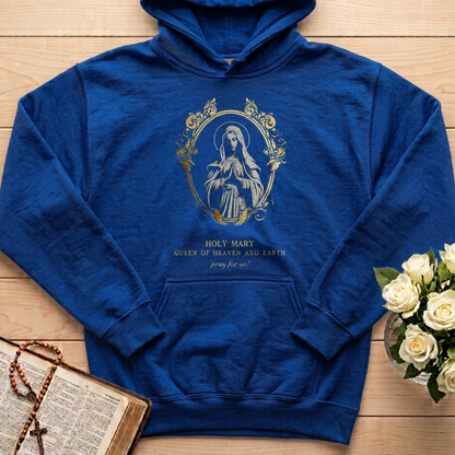 Holy Mary Queen Of Heaven And Earth Pray For Us 01
