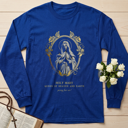 Holy Mary Queen Of Heaven And Earth Pray For Us 01