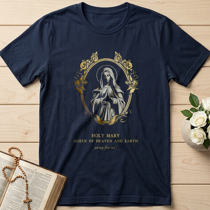 Holy Mary Queen Of Heaven And Earth Pray For Us 01