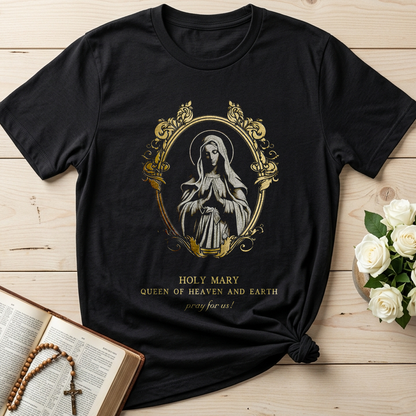 Holy Mary Queen Of Heaven And Earth Pray For Us 01