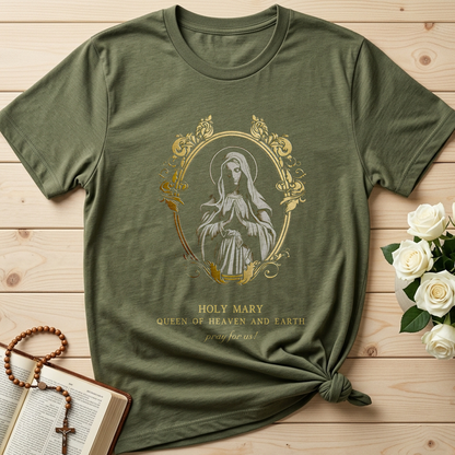 Holy Mary Queen Of Heaven And Earth Pray For Us 01