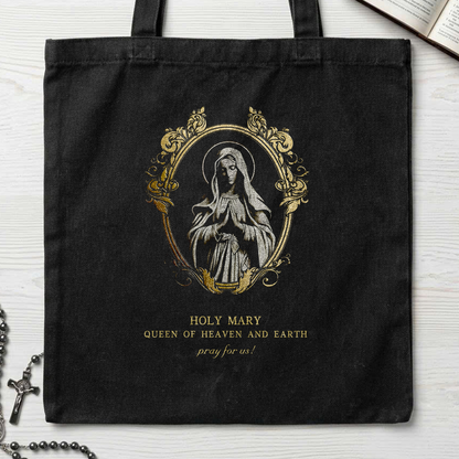 Holy Mary Queen Of Heaven And Earth Pray For Us 01