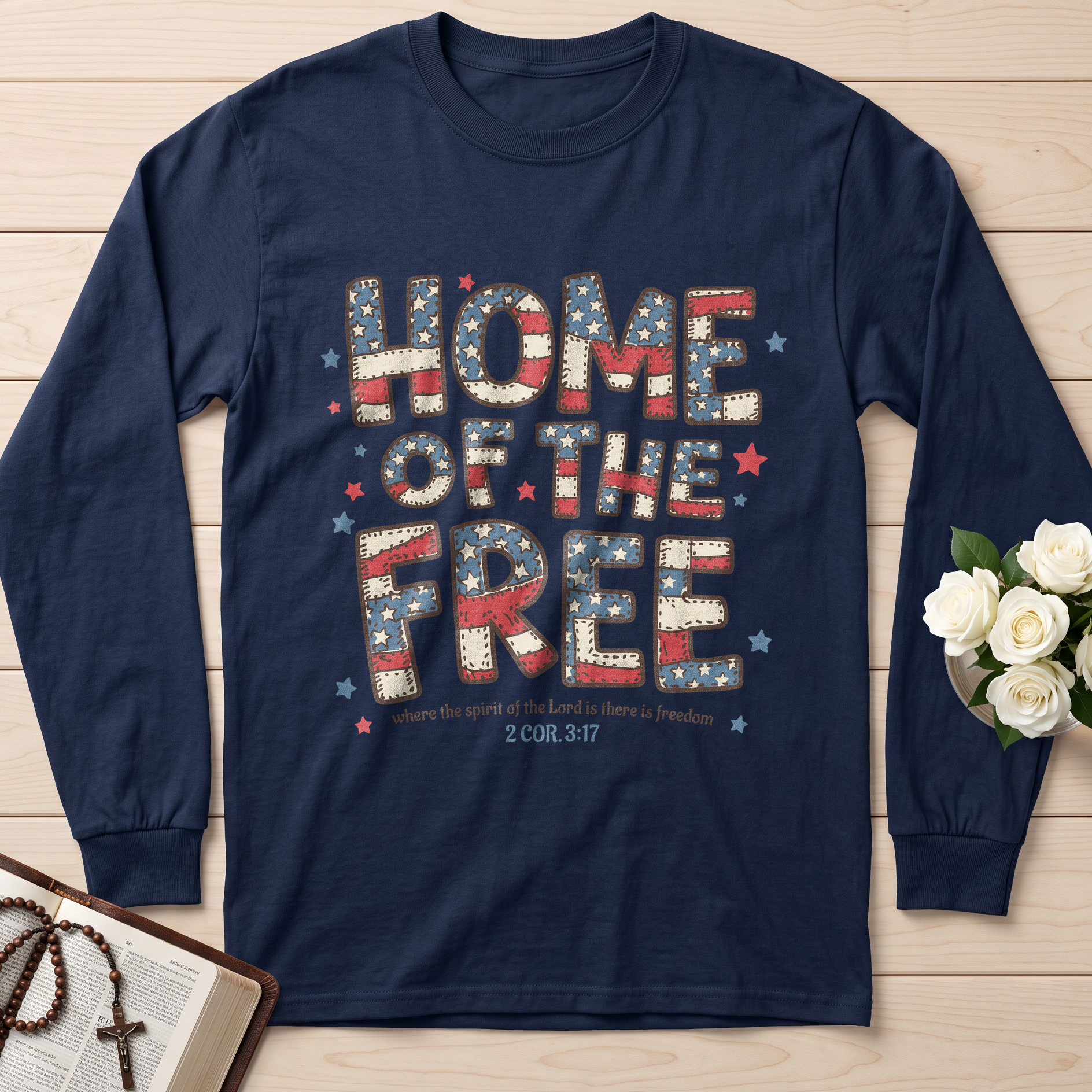 Home Of The Free Where The Spirit Of The Lord Is There Is Freedom 2 Cor. 3.17 01