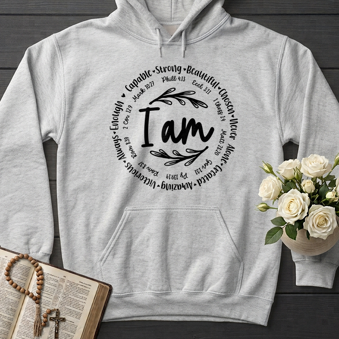 I Am Capable Strong Beautiful Chosen Never Alone Created Amazing Victorious Always Enough 01