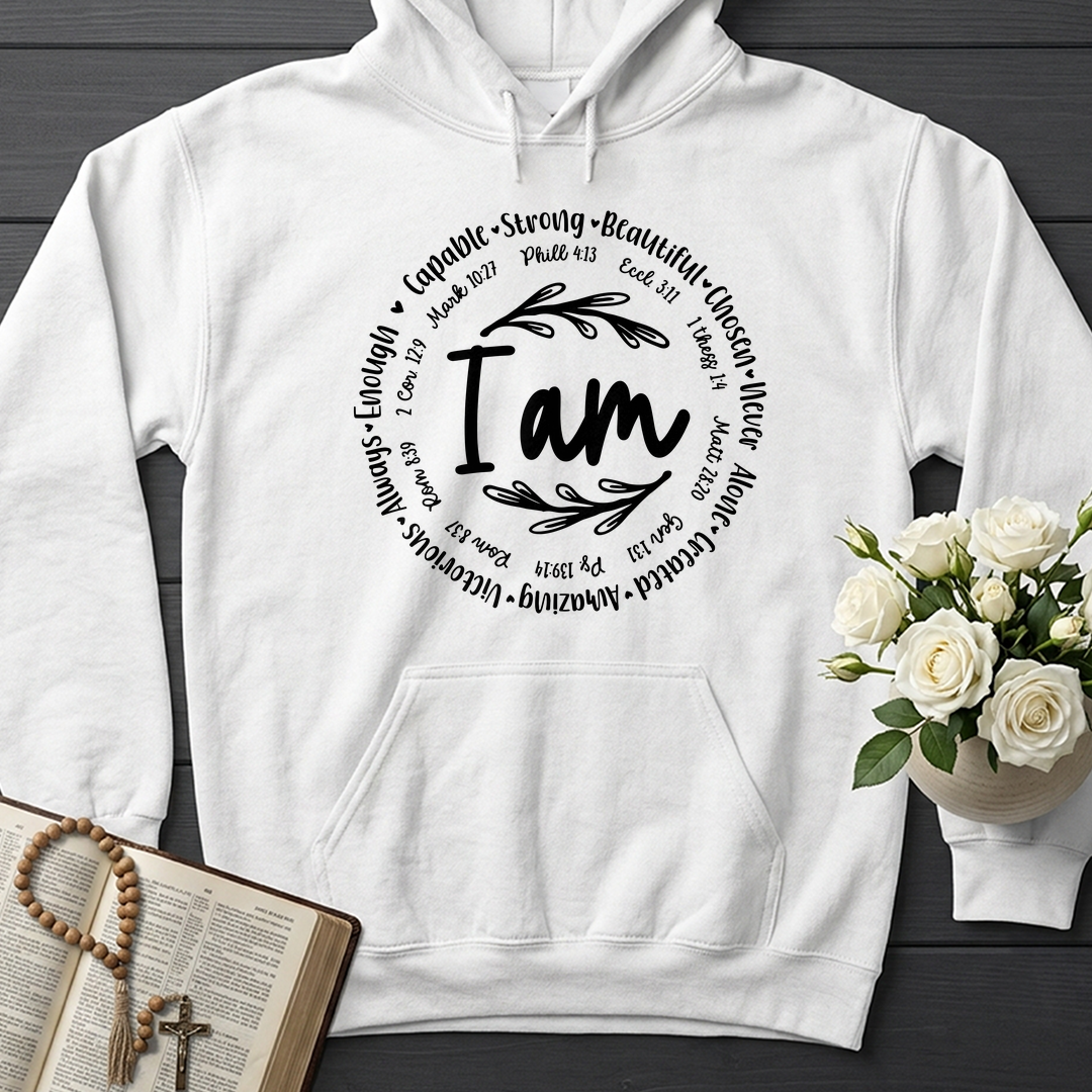 I Am Capable Strong Beautiful Chosen Never Alone Created Amazing Victorious Always Enough 01