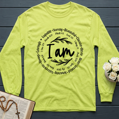 I Am Capable Strong Beautiful Chosen Never Alone Created Amazing Victorious Always Enough 01