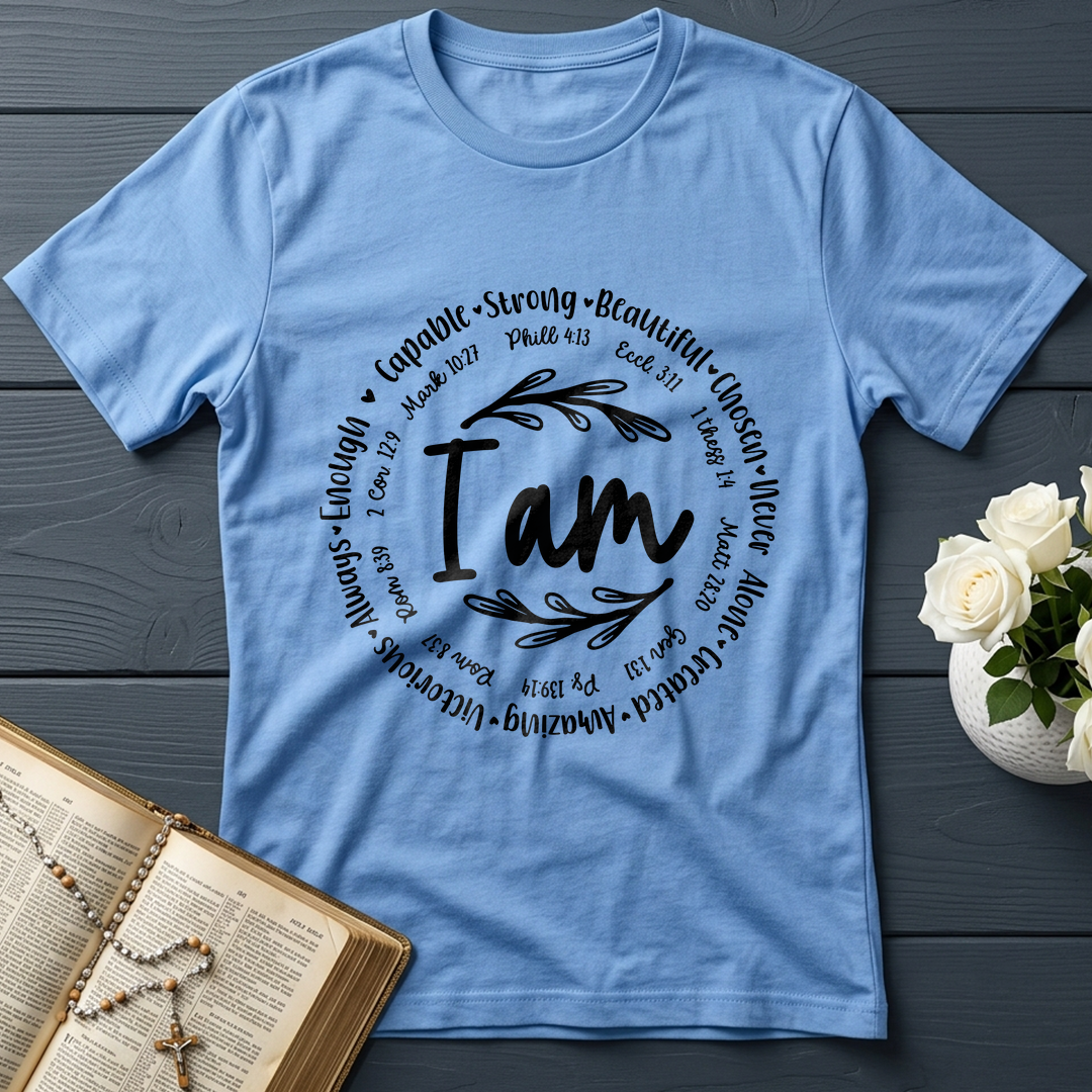 I Am Capable Strong Beautiful Chosen Never Alone Created Amazing Victorious Always Enough 01