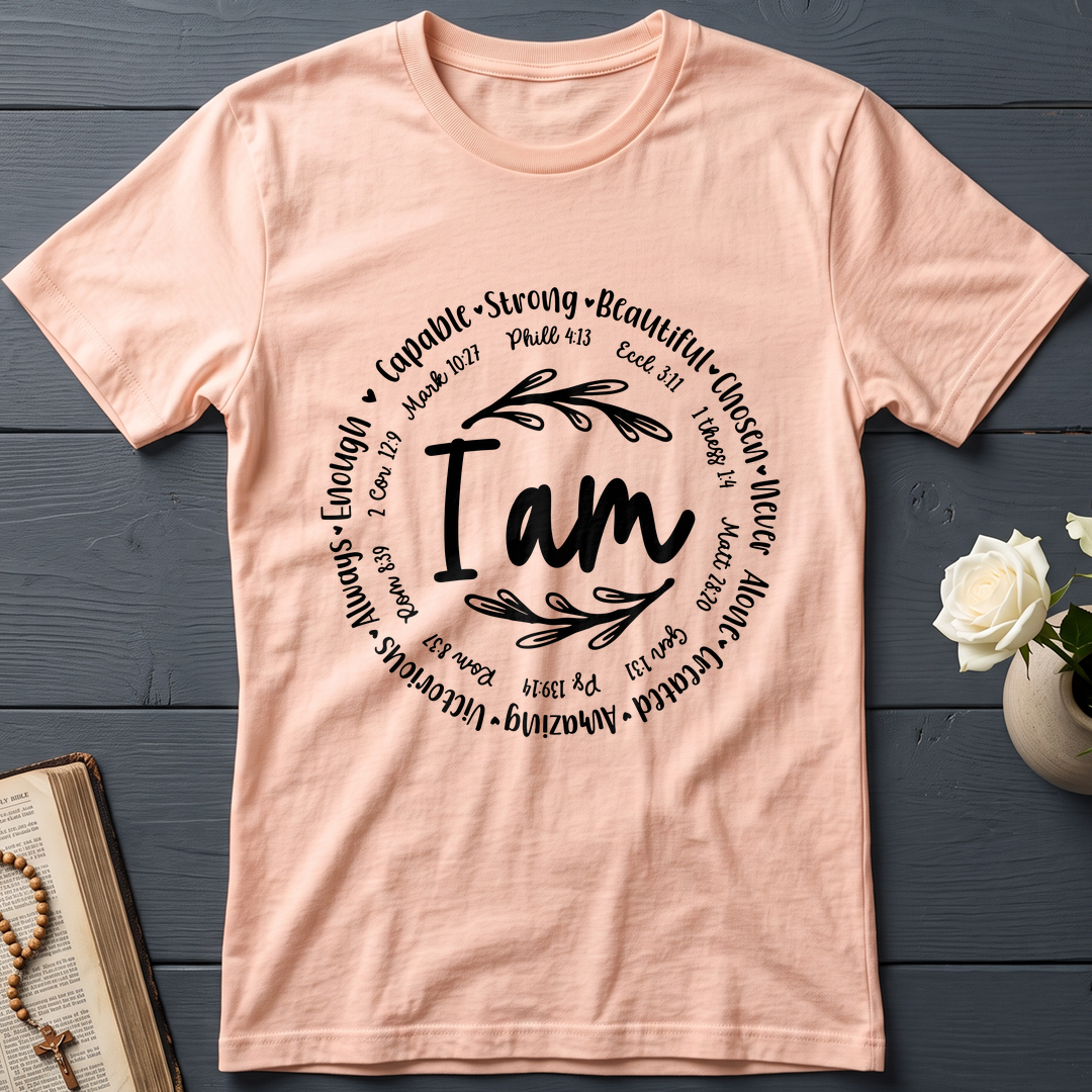 I Am Capable Strong Beautiful Chosen Never Alone Created Amazing Victorious Always Enough 01