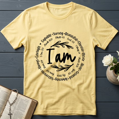 I Am Capable Strong Beautiful Chosen Never Alone Created Amazing Victorious Always Enough 01
