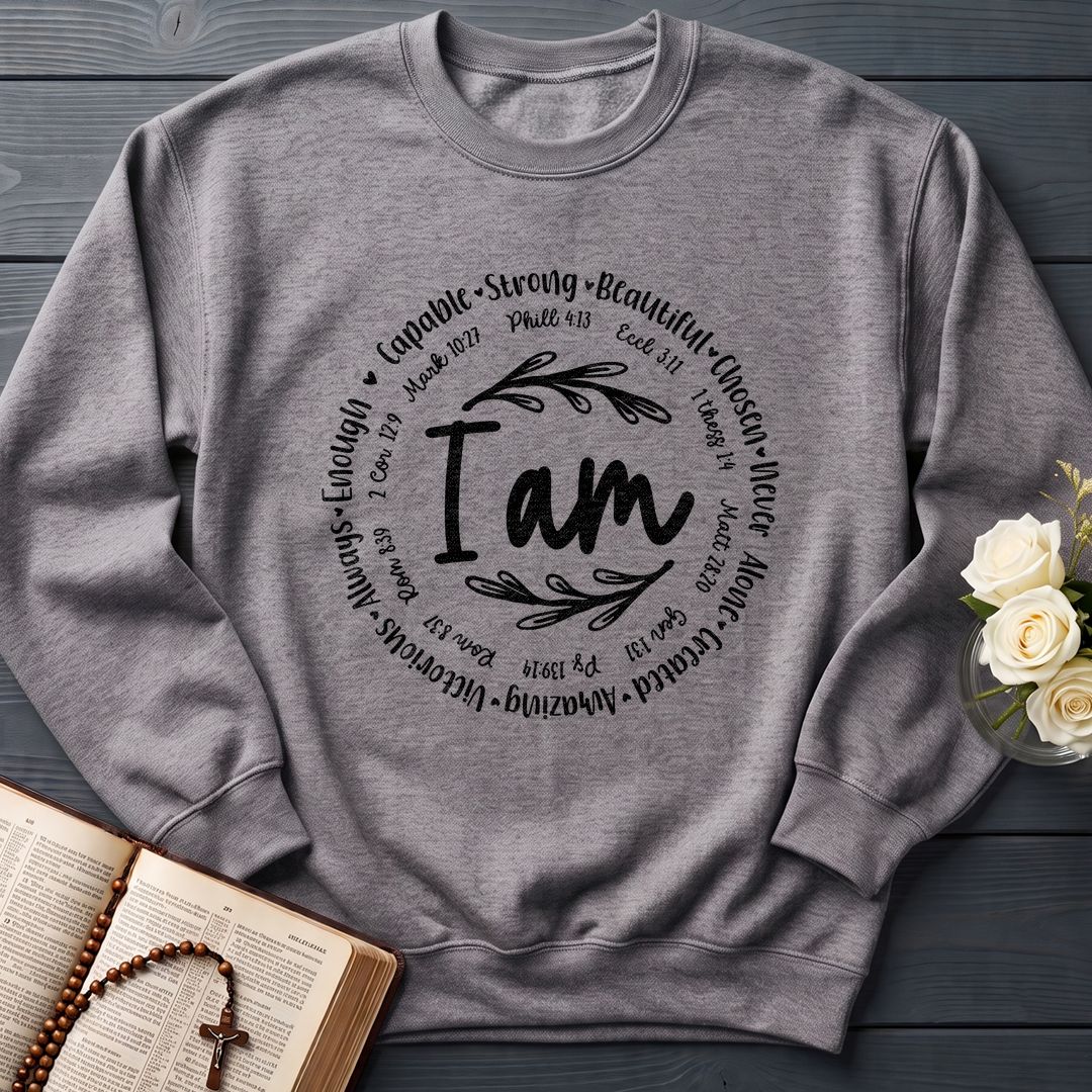 I Am Capable Strong Beautiful Chosen Never Alone Created Amazing Victorious Always Enough 01