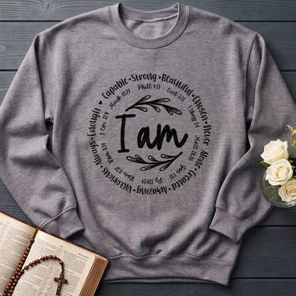 I Am Capable Strong Beautiful Chosen Never Alone Created Amazing Victorious Always Enough 01