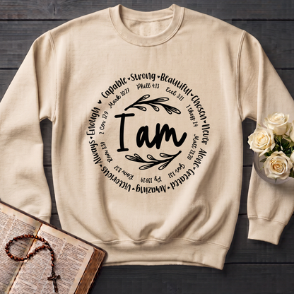 I Am Capable Strong Beautiful Chosen Never Alone Created Amazing Victorious Always Enough 01