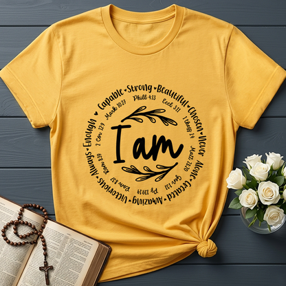 I Am Capable Strong Beautiful Chosen Never Alone Created Amazing Victorious Always Enough 01