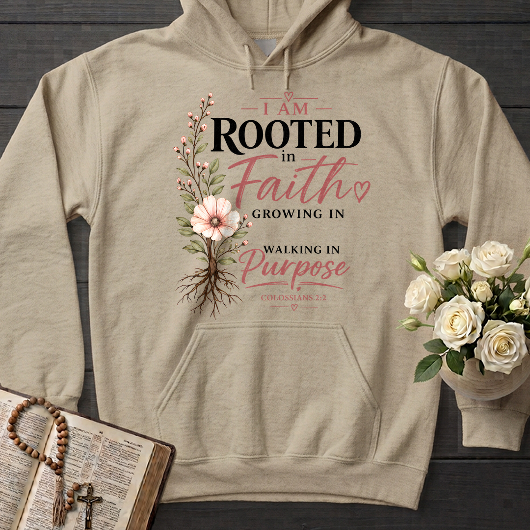 I Am Rooted In Faith Growing In Grace Walking In Purpose Colossians 2.2 01