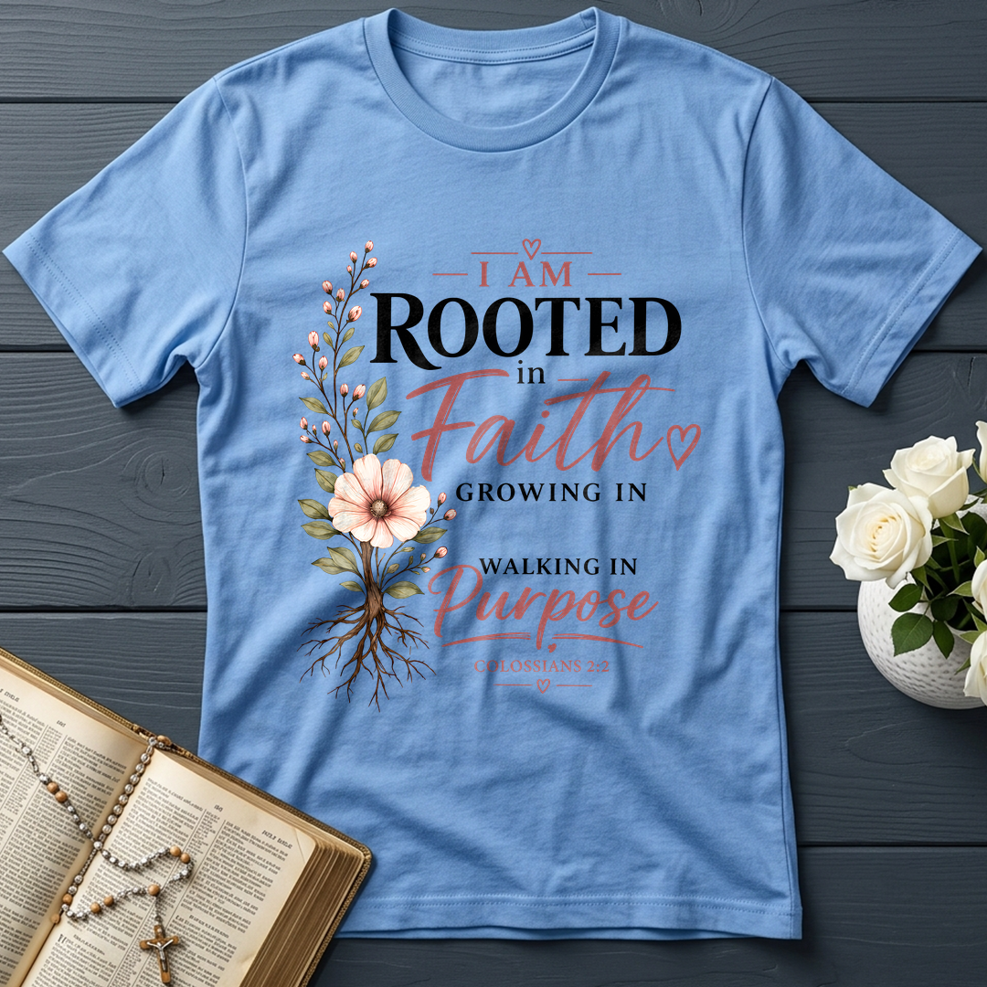 I Am Rooted In Faith Growing In Grace Walking In Purpose Colossians 2.2 01