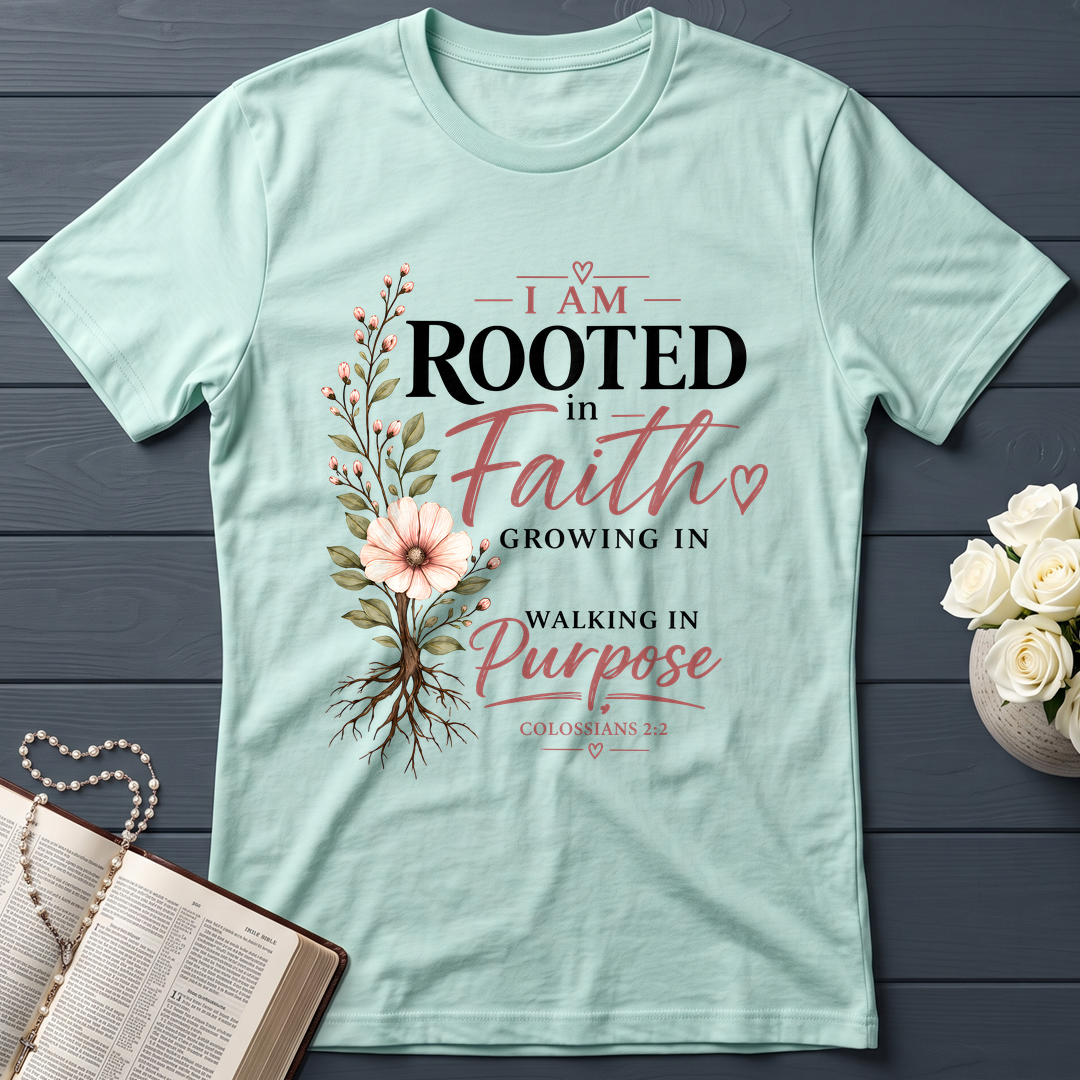 I Am Rooted In Faith Growing In Grace Walking In Purpose Colossians 2.2 01