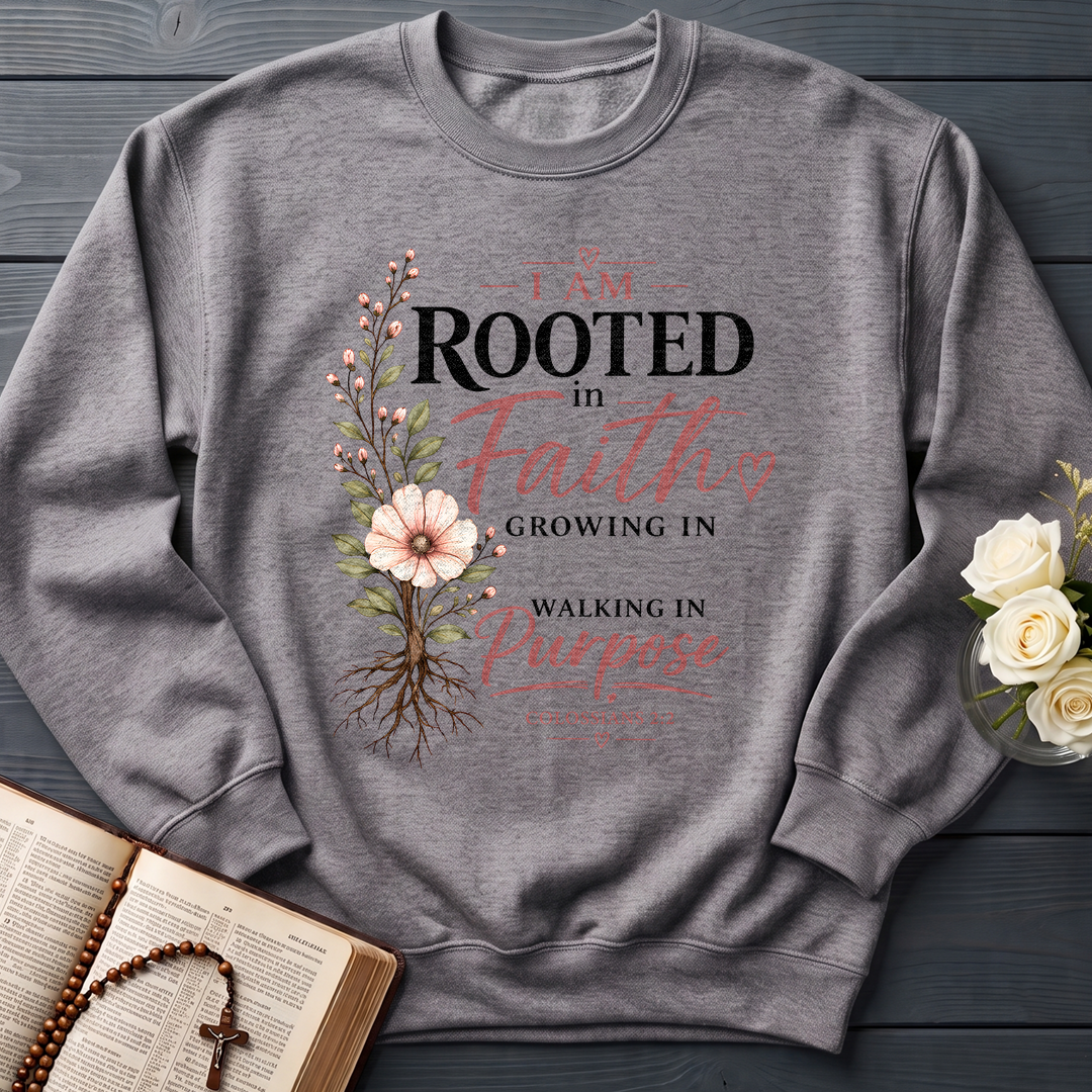 I Am Rooted In Faith Growing In Grace Walking In Purpose Colossians 2.2 01