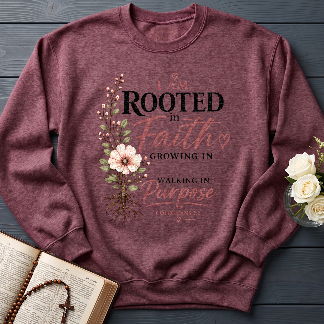 I Am Rooted In Faith Growing In Grace Walking In Purpose Colossians 2.2 01