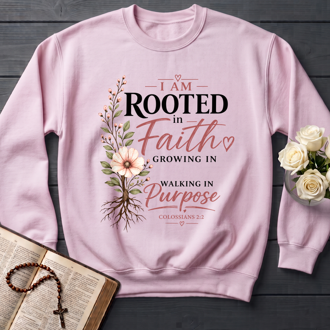 I Am Rooted In Faith Growing In Grace Walking In Purpose Colossians 2.2 01