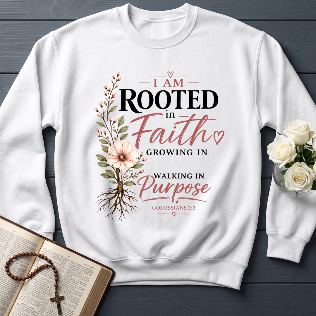 I Am Rooted In Faith Growing In Grace Walking In Purpose Colossians 2.2 01