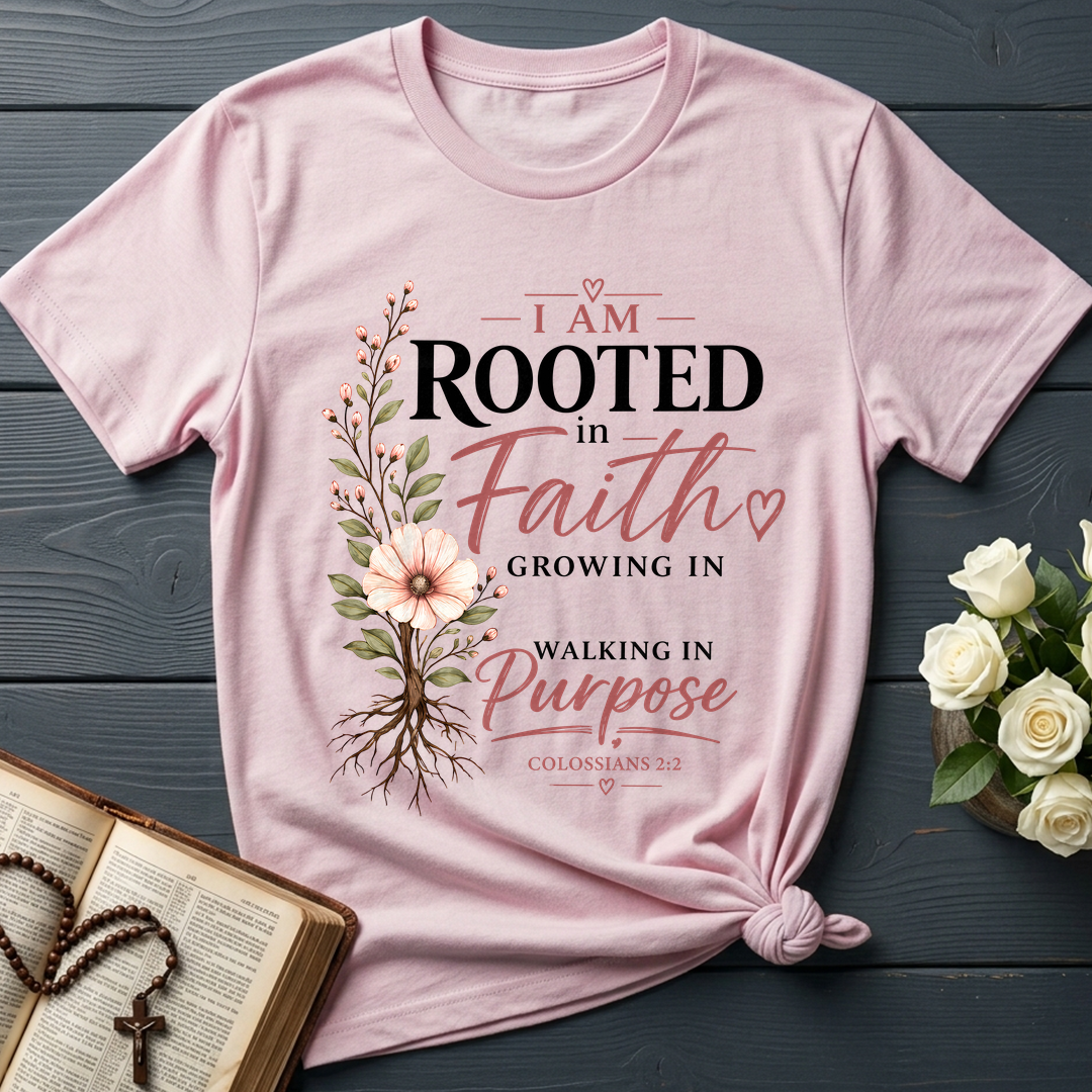 I Am Rooted In Faith Growing In Grace Walking In Purpose Colossians 2.2 01