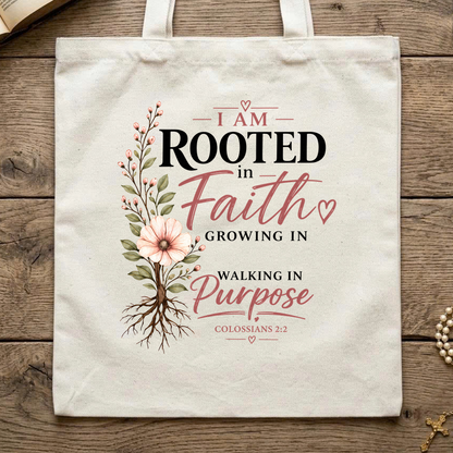 I Am Rooted In Faith Growing In Grace Walking In Purpose Colossians 2.2 01