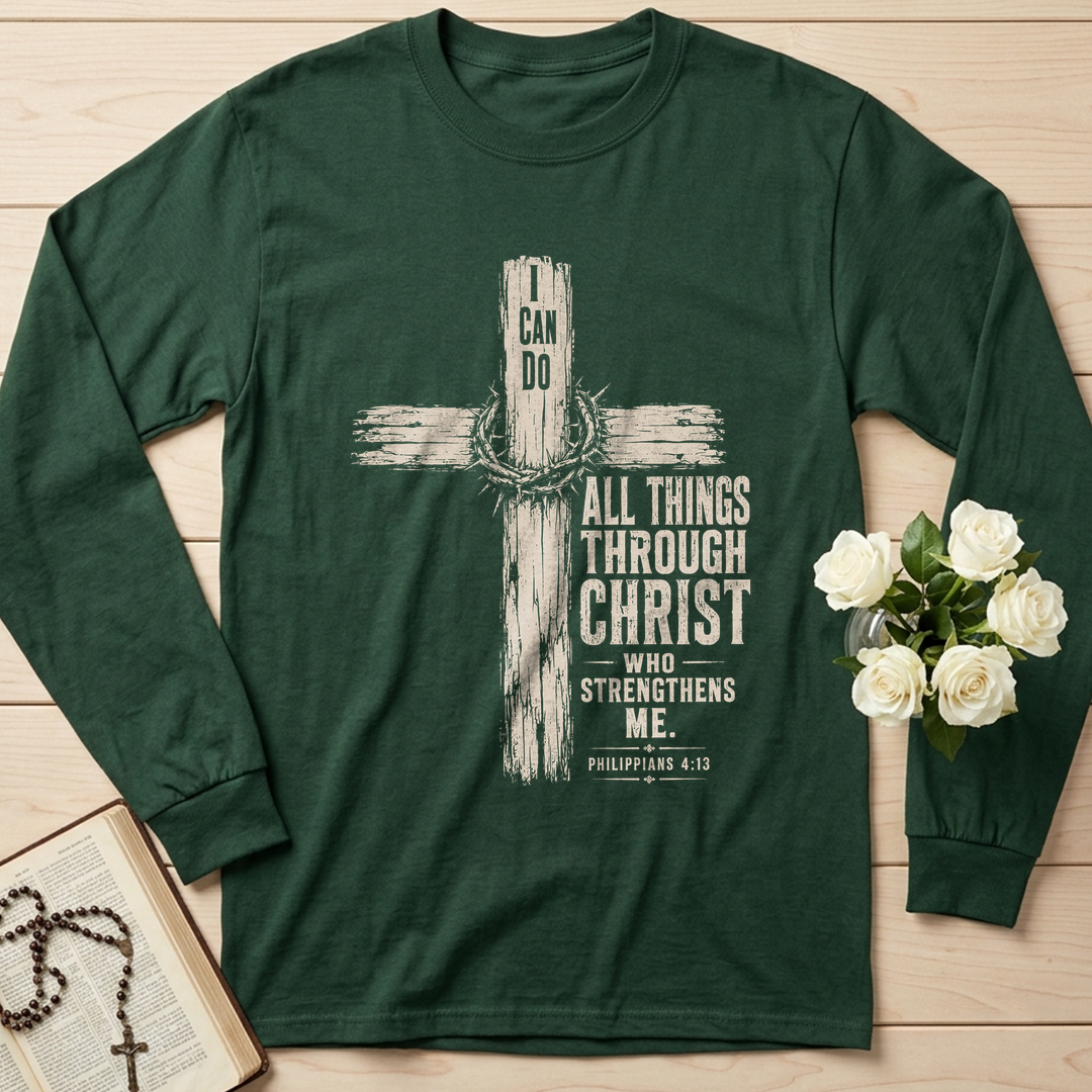 I Can Do All Things Through Christ Who Strengthens Me Philippians 4.13 07