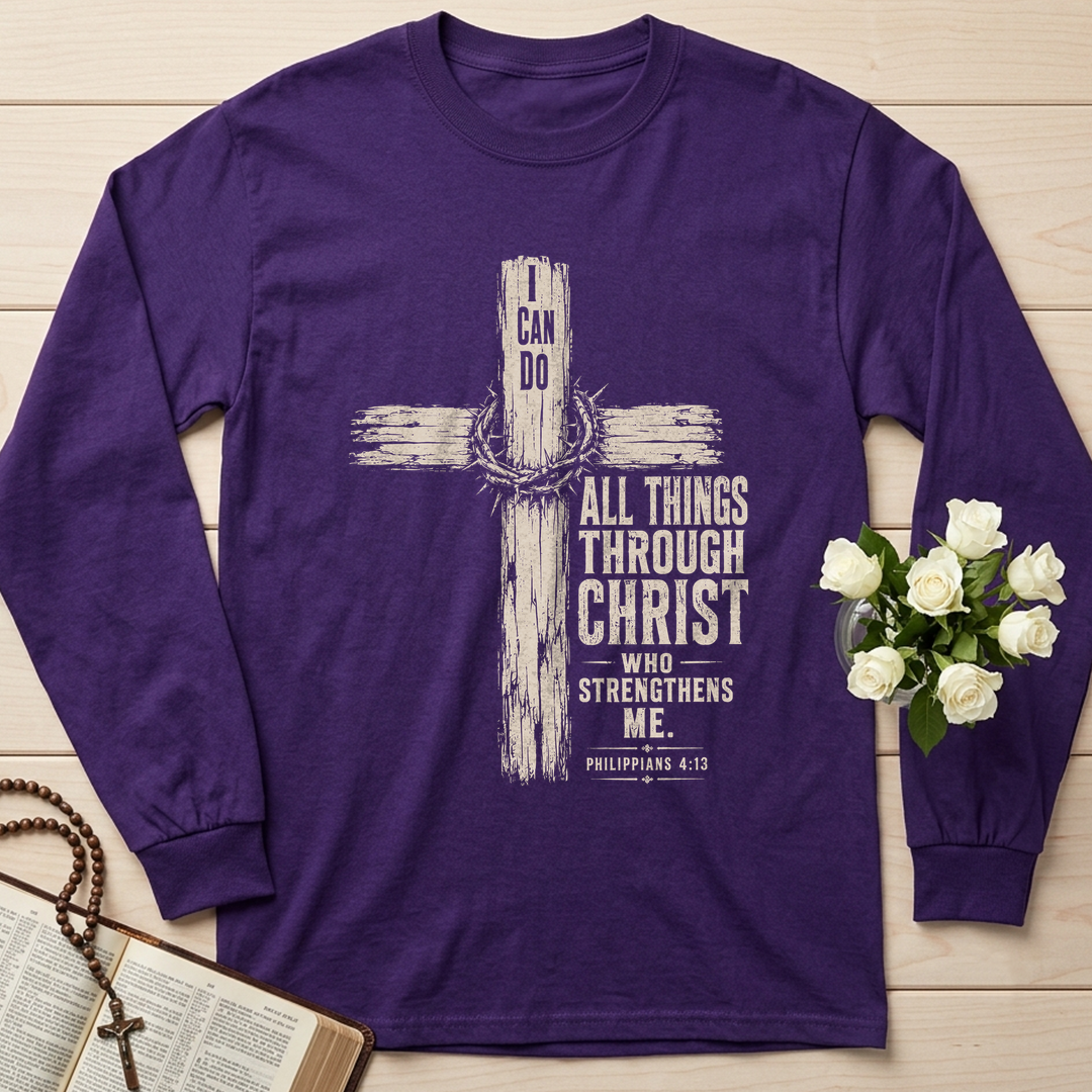 I Can Do All Things Through Christ Who Strengthens Me Philippians 4.13 07