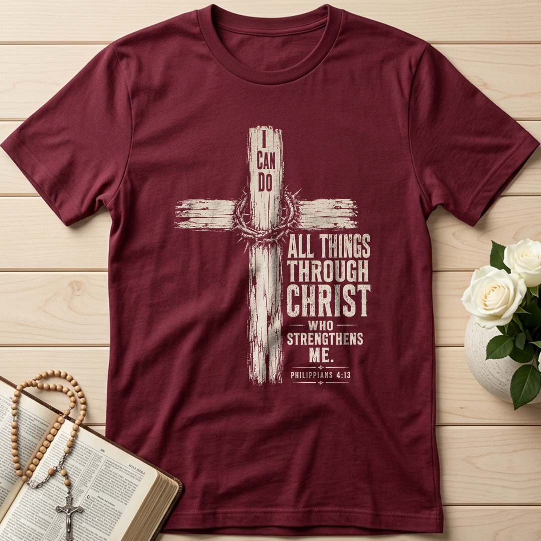 I Can Do All Things Through Christ Who Strengthens Me Philippians 4.13 07